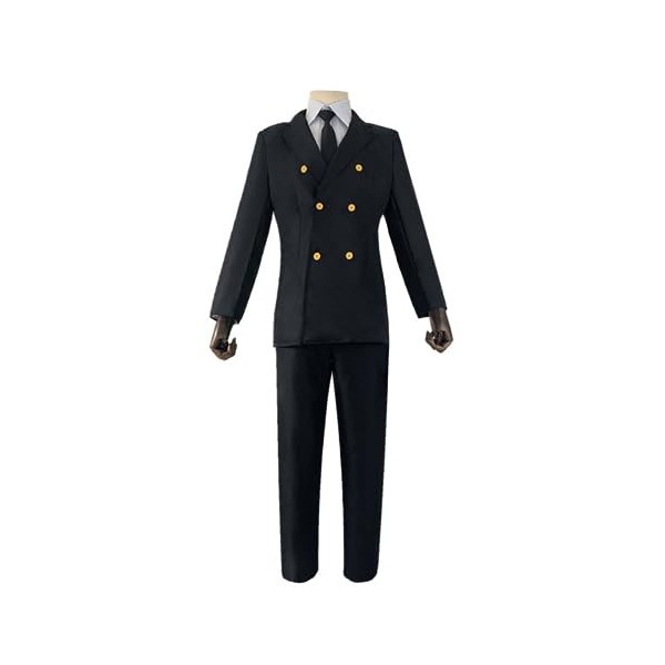 Bokerom Anime One Piece Sanji Cosplay Costume Veste Costume Halloween Party Cosplay Costume Uniforme Complet B,XL 