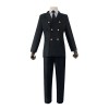 Bokerom Anime One Piece Sanji Cosplay Costume Veste Costume Halloween Party Cosplay Costume Uniforme Complet B,XL 