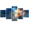 MPPSU Affiche Du Personnage De One Piece Pirate Ship Anime Tableaux, Posters et Arts Décoratifs Tableau Cuisine Decoration Mu