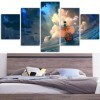 MPPSU Affiche Du Personnage De One Piece Pirate Ship Anime Tableaux, Posters et Arts Décoratifs Tableau Cuisine Decoration Mu