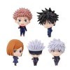 Lot de 5 Figurines daction Gojo Satoru Itadori Yuji Ryomen Sukuna modèle danime Fushiguro Megumi Kugisaki Nobara Version Q 