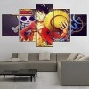 MPPSU Affiches One Piece Monch D-Luffy Anime Tableaux, Posters et Arts Décoratifs Tableau Cuisine Decoration Murale Salon Mod