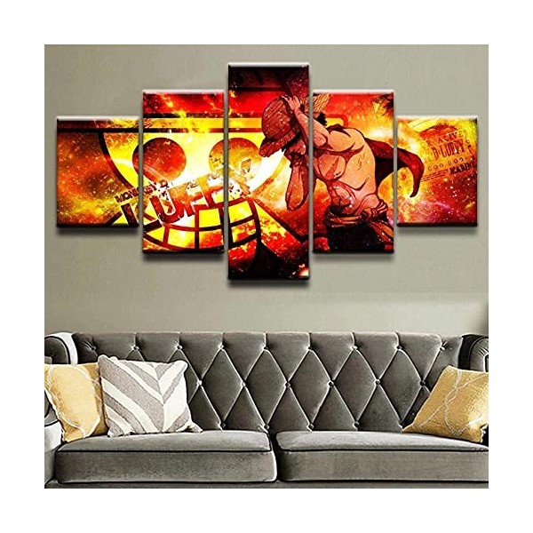 MPPSU Personnages DAnime DUne One-Piece Poster Tableaux, Posters et Arts Décoratifs Tableau Cuisine Decoration Murale Salon