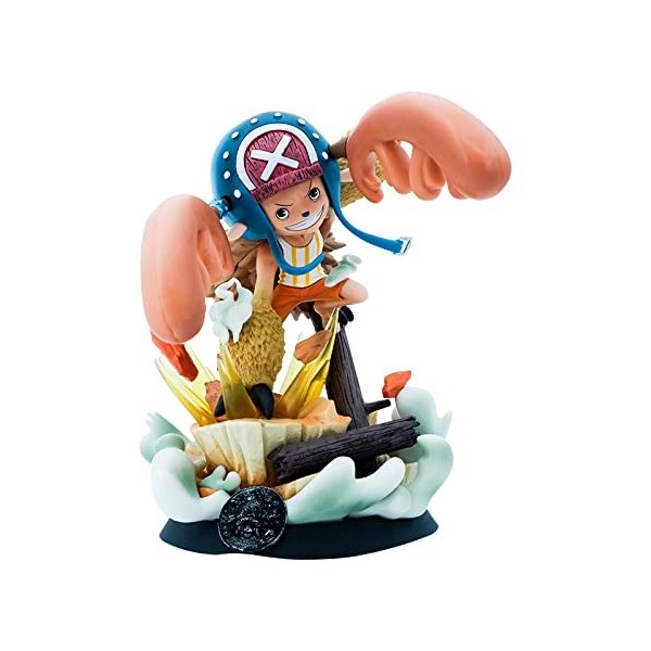 One Piece Tony Tony Chopper Figure Figurine Chopper 21 cm Figurine Chopper Figurine Anime Poupée à collectionner pour les fan