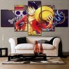 MPPSU One Piece Anime Personnage Affiche Monkey-D-Luffy Tableaux, Posters et Arts Décoratifs Tableau Cuisine Decoration Mural