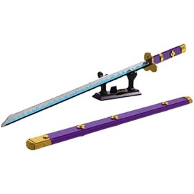 Hengqiyuan Épée Yamato One Piece, Modèle de Puzzle Katana en Blocs de Construction à Assembler, avec Fourreau et Support, Cad