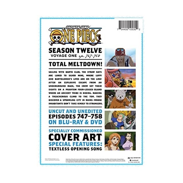 One Piece: Season 12 Voyage 1 [Blu-Ray]