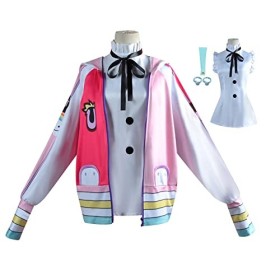 JOHLCR Anime Cosplay Costume One Piece Film Red Uta pour Femme Mascarade Danse Soirée Halloween Costumes Ensemble De 4 Pièces