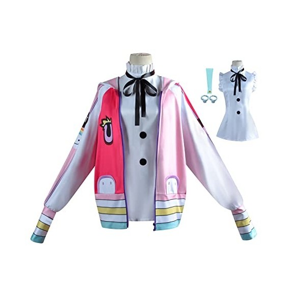 JOHLCR Anime Cosplay Costume One Piece Film Red Uta pour Femme Mascarade Danse Soirée Halloween Costumes Ensemble De 4 Pièces