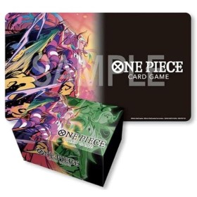 One Piece Card Game - Tapis de jeu et boîte de jeu coffre au trésor - Set + protection dexpédition Heartforcards® Yamato 