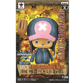 Banpresto - Figurine One Piece - Chopper Grandline Men Gold 8 cm - 3296580252992