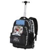 One Piece Pirates-Sac à dos à Roulettes GTS FAN, Bleu