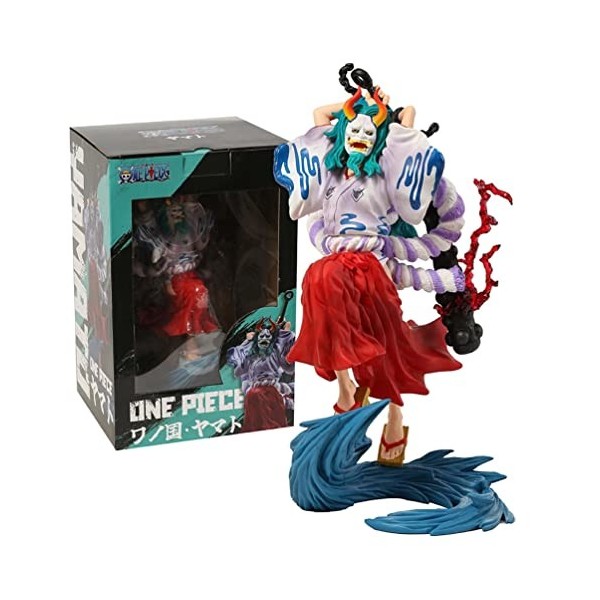 ROTEMADEGG Anime Figurine, Anime Personnages One Piece Yamato PVC 24cm, Statue ModèLe De Collection De Fans DAnime