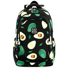 FunlyKid Sac à dos scolaire pour filles - cartable ultra léger, sac à dos pour lécole maternelle, collège et lycée, imperméa