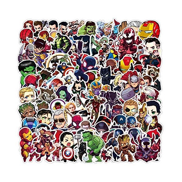 Jujutsu Kaisen Sticker Pack 100pcs, Vinyle Anime Stickers Autocollants pour Bouteilles Deau Ordinateur Portable Skateboard N