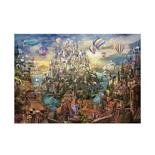 Educa - Ville de Rêve | 8000 pièces Puzzle. Mesure : 192 x 136 cm. Comprend Un Service de pièce Perdu jusquà Stock. À partir