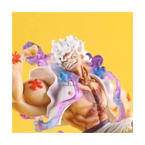 REOZIGN Figurines One Piece, Luffy Figure Nika Luffy Statue 17cm/6.7inch Hercules Nika Luffy PVC Action Figure Modèle Jouet d