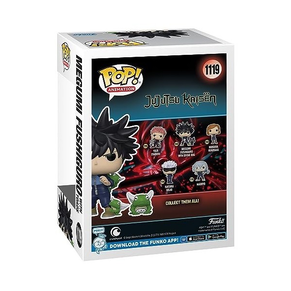 Funko Pop! & Buddy: JJK - Megumi Fushiguro with Toads - Jujutsu Kaisen - Figurine en Vinyle à Collectionner - Idée de Cadeau 