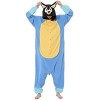 One Piece Pyjamas Animaux Adultes Dessin Animé Bleu Chien Onesies Pyjama Halloween Costumes Cosplay Combinaison,Bluey,120 105