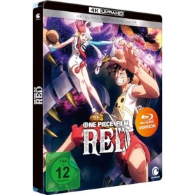 One Piece: Red - 14. Film - 4K BD&nbsp;+ BD&nbsp;Steelbook 2 Disc 