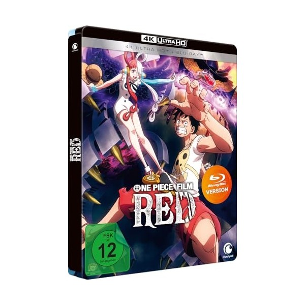 One Piece: Red - 14. Film - 4K BD&nbsp;+ BD&nbsp;Steelbook 2 Disc 