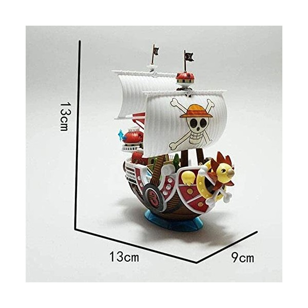 JWCN Personnages Anime One Piece: Un Bateau Pirate ensoleillé Doit Se Rassembler - Figure PVC de 5 Pouces HJ147 Uptodate