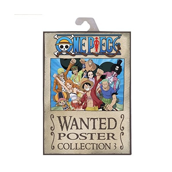 ABYSTYLE - ONE PIECE - Portfolio 9 posters wanted Luffys crew 21x29,7 