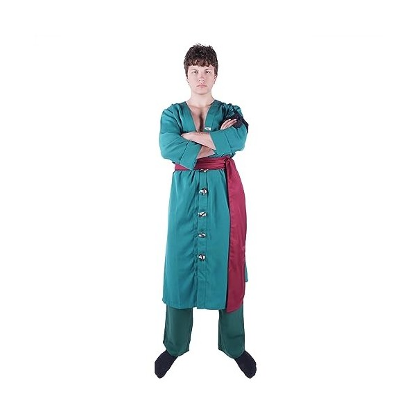 CoolChange Costume Cosplay de Roronoa Zoro après Les 2 Ans de séparation | Taille: S
