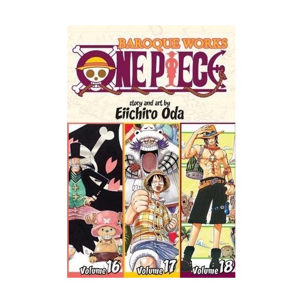 One Piece: Baroque Works 16-17-18, Vol. 6 Omnibus Edition One Piece Omnibus Edition by Oda, Eiichiro 2013 Paperback