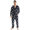 Combinaison Noire à Capuche Pour Homme Pyjama Grenouillere Pyjama Cars Adulte Combinaison Pyjama Homme One Piece Homewear One