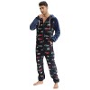 Combinaison Noire à Capuche Pour Homme Pyjama Grenouillere Pyjama Cars Adulte Combinaison Pyjama Homme One Piece Homewear One