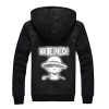 WANHONGYUE Anime One Piece Luffy Lumineux Épaissir Hoodie Veste à Capuche Adulte Cosplay Hiver Chaud Plus Velours Pull Sweat-