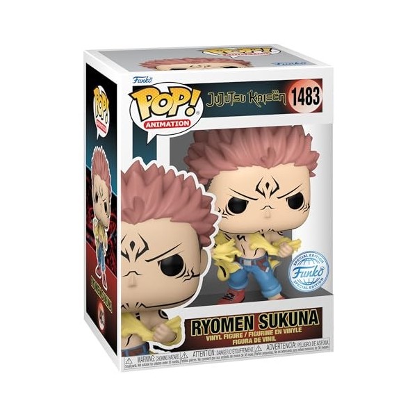 Pop! Jujutsu Kaisen - Ryomen Sukuna Tearing Shirt Special Edition