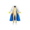 Alleyon Kizaru Tenue de cosplay Marine Vice Amiral Uniforme Anime Costume S