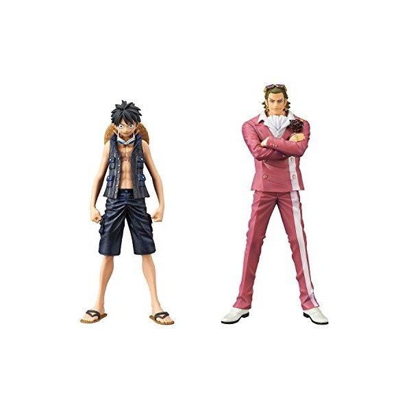 Set Luffy / Tesoro de Banpresto Une pièce DXF ~ The Grandline Men ~ ONE PIECE FILM GOLD vol.1