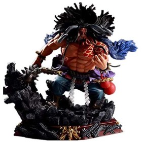One Piece - Figurine Kaido - En PVC - 19 cm - En PVC - En forme de combat - Figurine de Kaido - Jouet à collectionner - Cadea