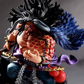 One Piece - Figurine Kaido - En PVC - 19 cm - En PVC - En forme de combat - Figurine de Kaido - Jouet à collectionner - Cadea