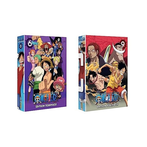 One Piece-Édition équipage-Coffret 6-11 DVD & One Piece-Édition équipage-Coffret 9-12 DVD