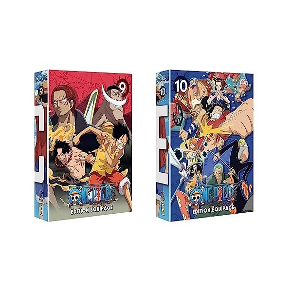 Citel Vidéo One Piece-Édition équipage-Coffret 9-12 DVD & One Piece-Édition équipage-Coffret 10-12 DVD