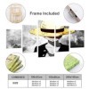 GUANGFAN Impressions Sur Toile Puzzle Impression Sur Toile Encadrée 5 Pcs Wall Art Poster Home Decor - One Piece Monkey D.Luf