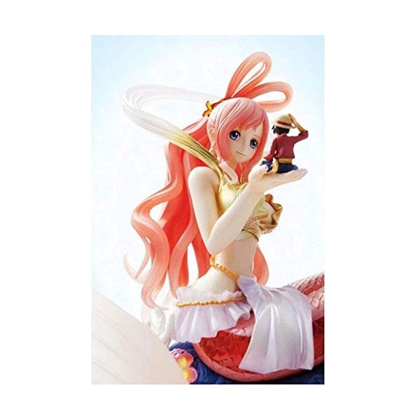 ENFILY Shirahoshi Figurine animée One Piece en PVC Modèle de Collection Personnage Statue Jouet Ornements de Bureau