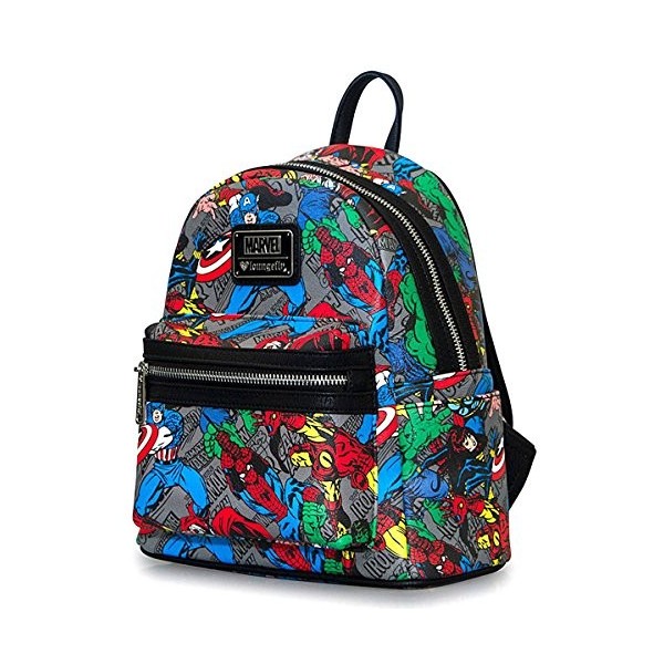 Loungefly, Sac à dos Mixte enfant, multicolore, Taille unique