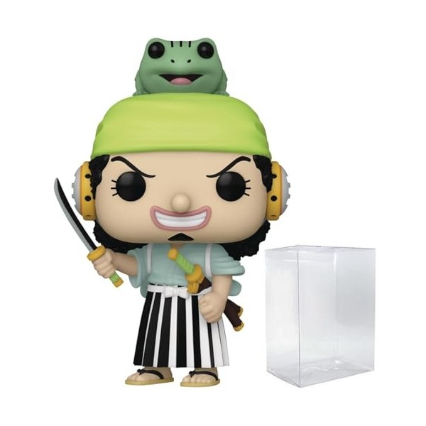 POP Anime : One Piece - Usohachi Wano Usopp Funko Figurine en vinyle livrée avec étui de protection compatible , multicolo