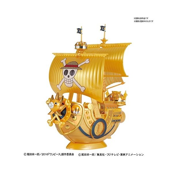 Bandai Hobby Grand Ship Collection - Kit de Construction commémoratif « One Piece Film Gold »