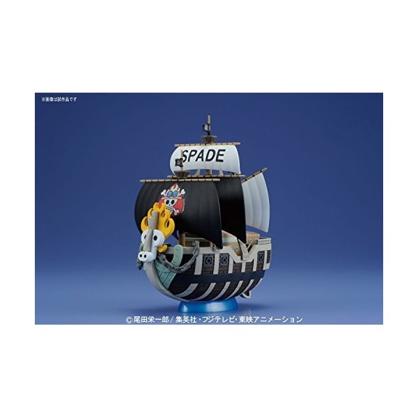 Bandai One Piece Grand Ship Collection Spade Pirates Kit de modélisme en Plastique