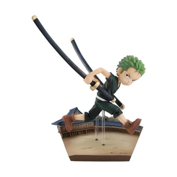 Megahouse One Piece - Zoro Run Run Run - Statuette G.E.M. 12cm