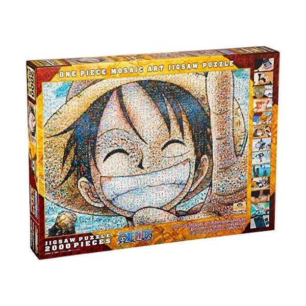One Piece Luffy 2000 piece jigsaw puzzle Mosaic Art 73x102cm 2000-107 by ensky