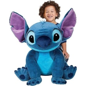 Play by Play Stitch - Peluche en peluche au choix - XXL 70&nbsp;cm - XXXL 100&nbsp;cm XXL bleu 
