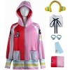 Foanja Uta Déguisement Femmes Cosplay Anime Uniforme Chemise Veste Accessoires Perruques pour Enfant Adulte Dress up Hallowee
