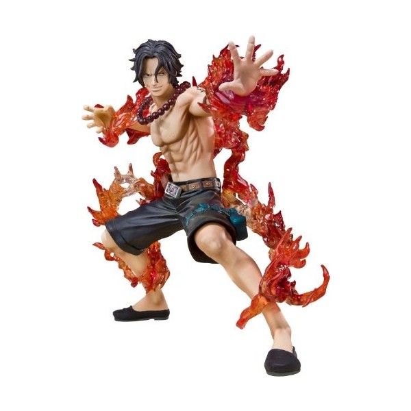 Bandai Tamashii Nations Portgas One Piece - Figuarts Zero Version de la Bataille de D. Ace 